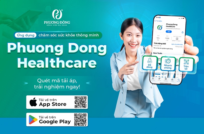 Phuong Dong Healthcare - Ứng dụng chăm sóc sức khỏe thông minh