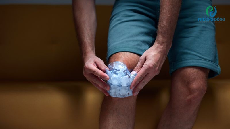 Một số lưu ý chăm sóc chấn thương đầu gối tại nhà