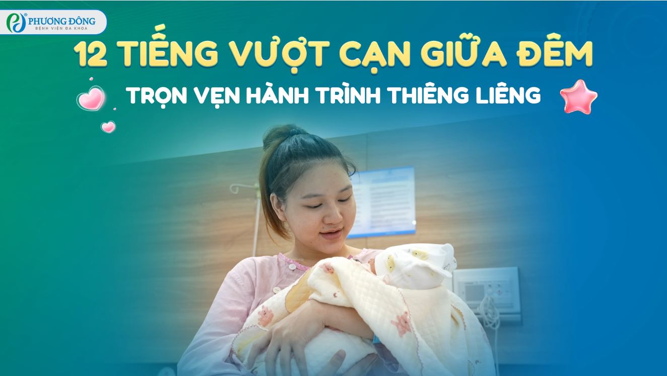 12 tiếng chờ đợi – phút giây vỡ òa khi con cất tiếng khóc đầu tiên! 