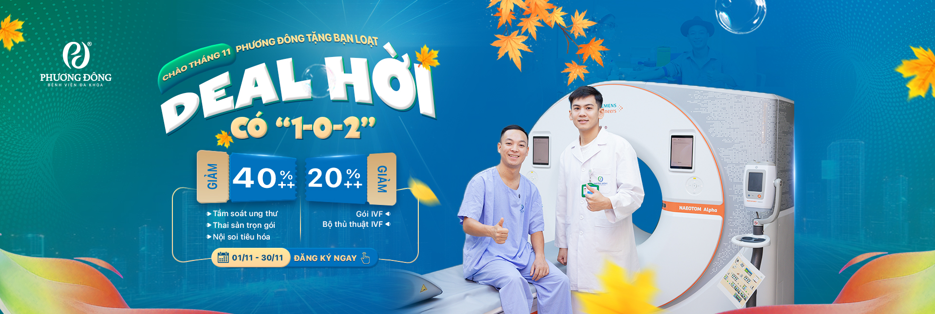 	 Chương trình ưu đãi dịch vụ tháng 11/2025