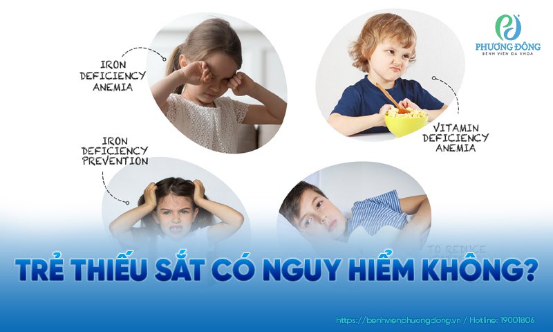 Trẻ thiếu sắt có nguy hiểm không?