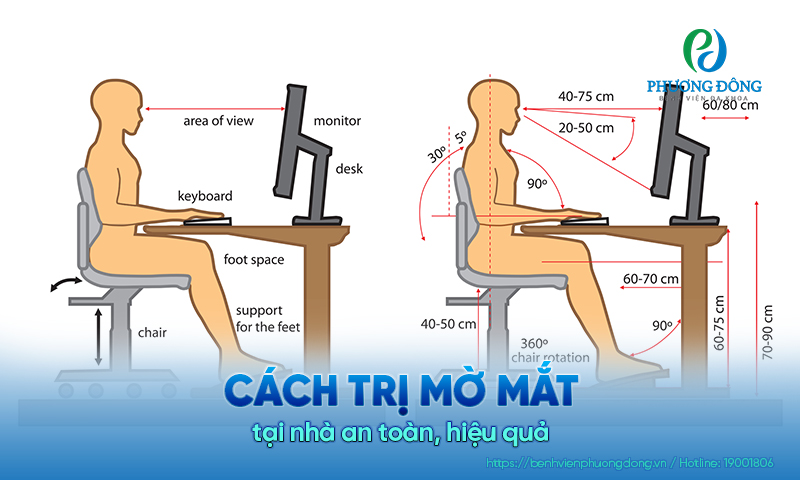 7 Cách trị mờ mắt tại nhà an toàn, hiệu quả 