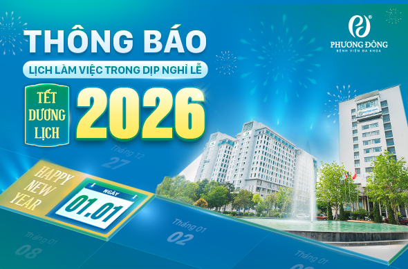 Thông báo lịch làm việc Tết dương lịch 2026