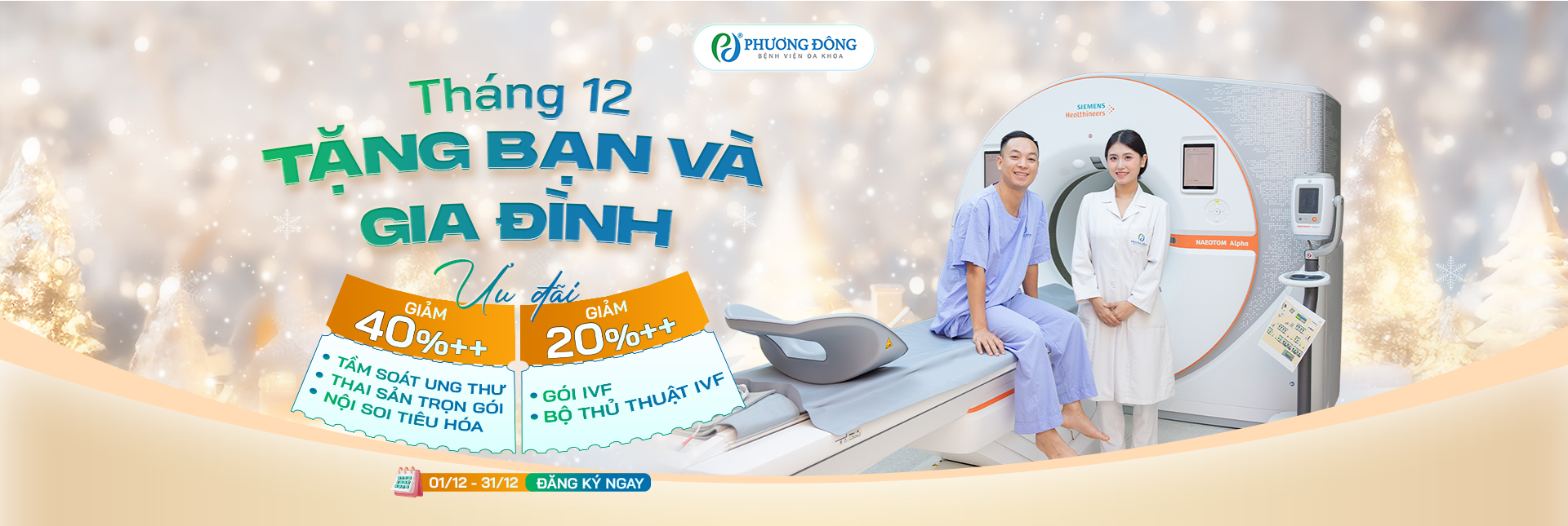 Chương trình ưu đãi dịch vụ tháng 12/2025