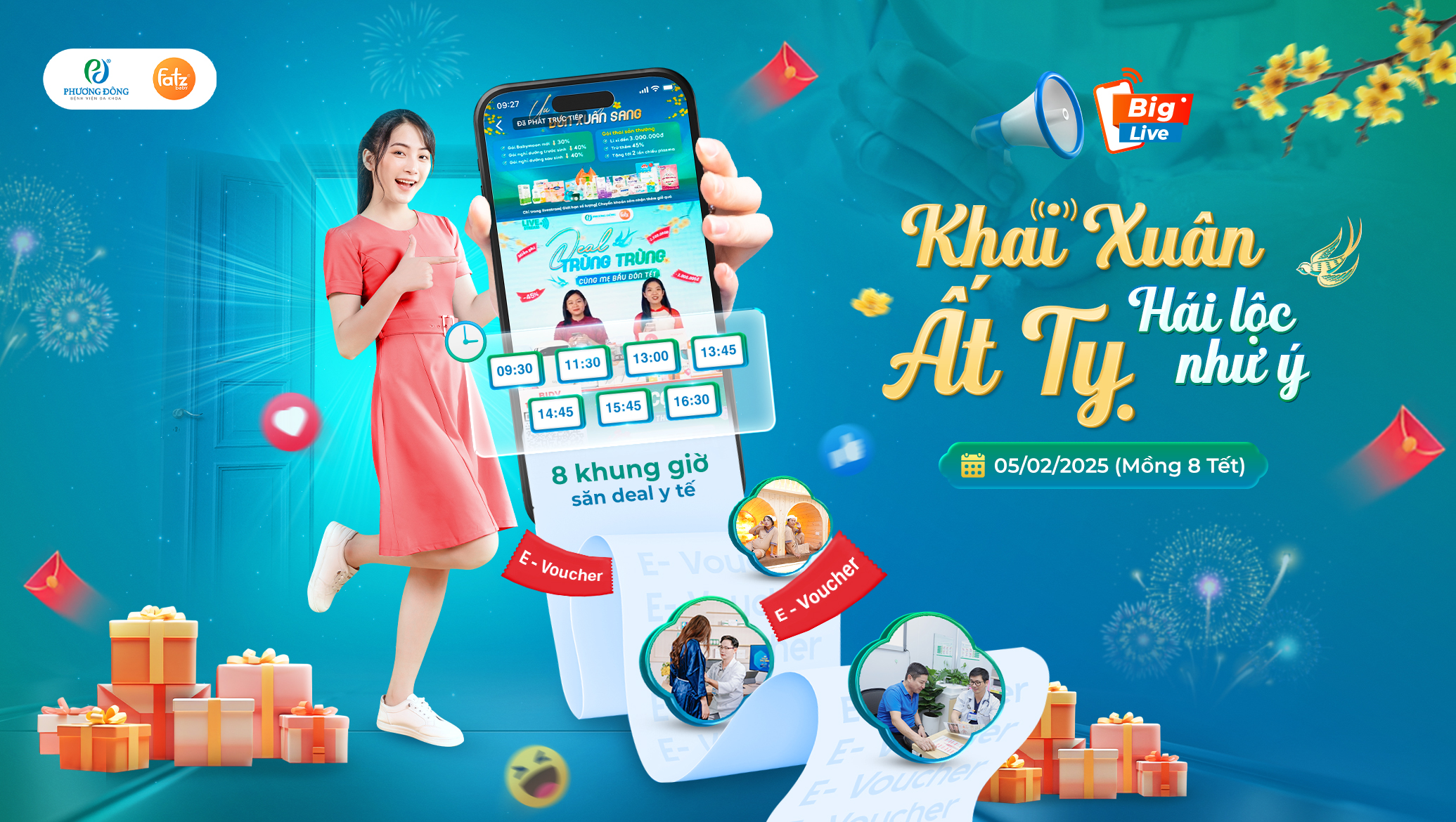 [Biglive] Khai xuân Ất Tỵ - Hái Lộc như ý hàng ngàn deal sốc chỉ từ 1K