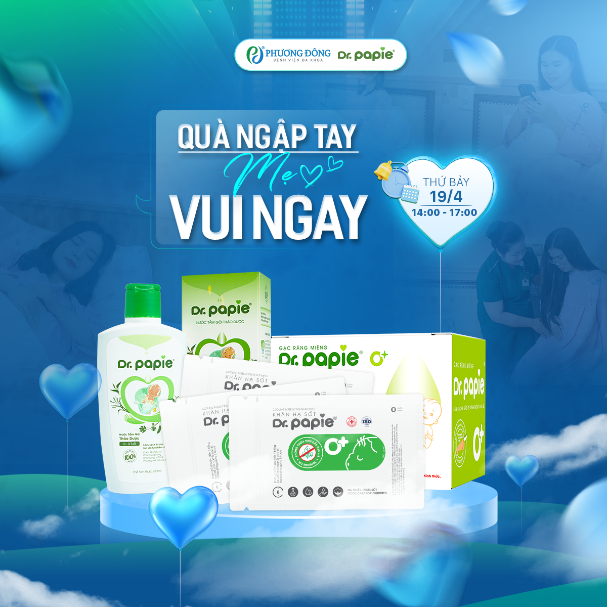 Dr.Papies – Đồng hành cùng hành trình chăm sóc sức khỏe mẹ sau sinh