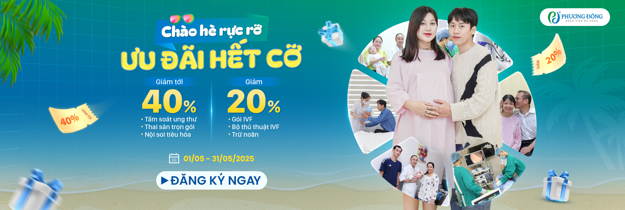 Chương trình ưu đãi dịch vụ tháng 05/2025