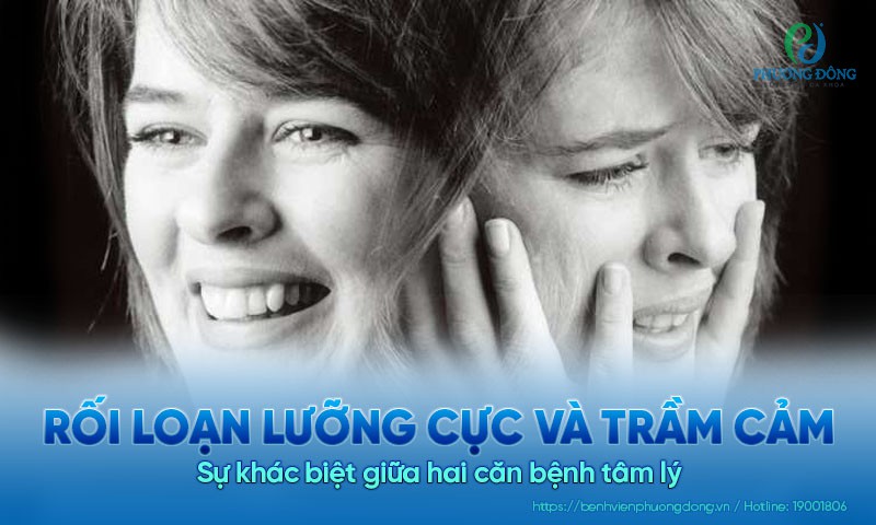 Sự khác nhau giữa bệnh rối loạn lưỡng cực và trầm cảm