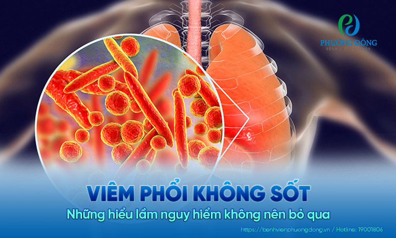 Viêm phổi không sốt và những hiểu lầm nguy hiểm