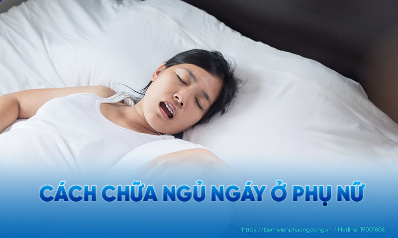 Ngủ ngáy là vấn đề chung của nhiều chị em phụ nữ
