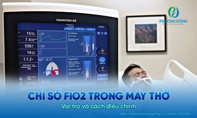 Chỉ số FiO2 trong máy thở: Vai trò và cách điều chỉnh