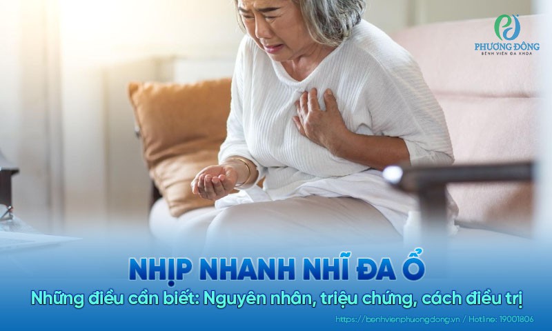 Những điều cần biết về tình trạng nhịp nhanh nhĩ đa ổ
