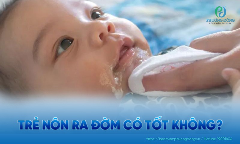 Trẻ nôn ra đờm có tốt không? Hướng khắc phục theo nguyên nhân