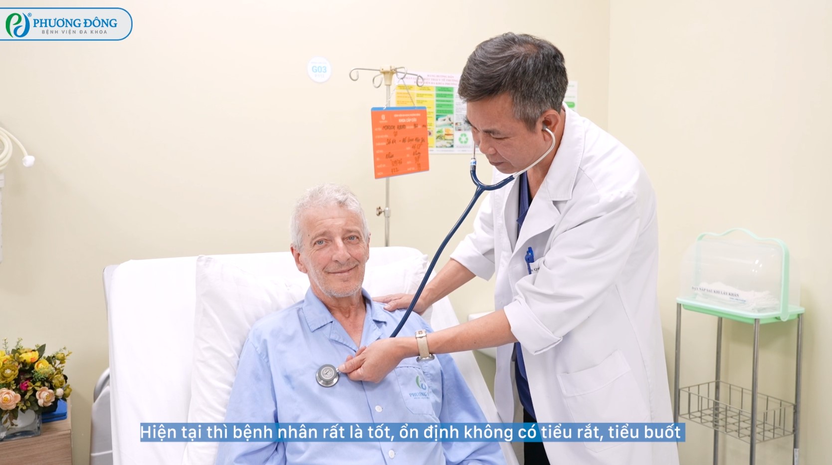 Bệnh nhân người Ý dành trọn tình yêu cho Việt Nam sau 5 ngày điều trị tích cực