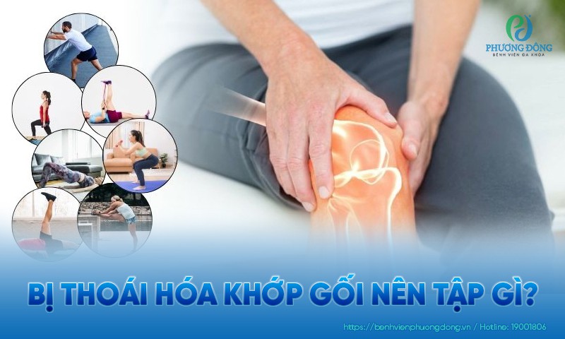 Bị thoái hóa khớp gối nên tập gì? Lợi ích và ưu điểm khi tập thể dục