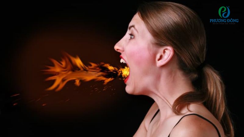 Rát lưỡi khô miệng là triệu chứng của chứng bỏng rát miệng
