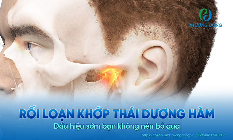 Rối loạn khớp thái dương hàm: Dấu hiệu sớm bạn không nên bỏ qua