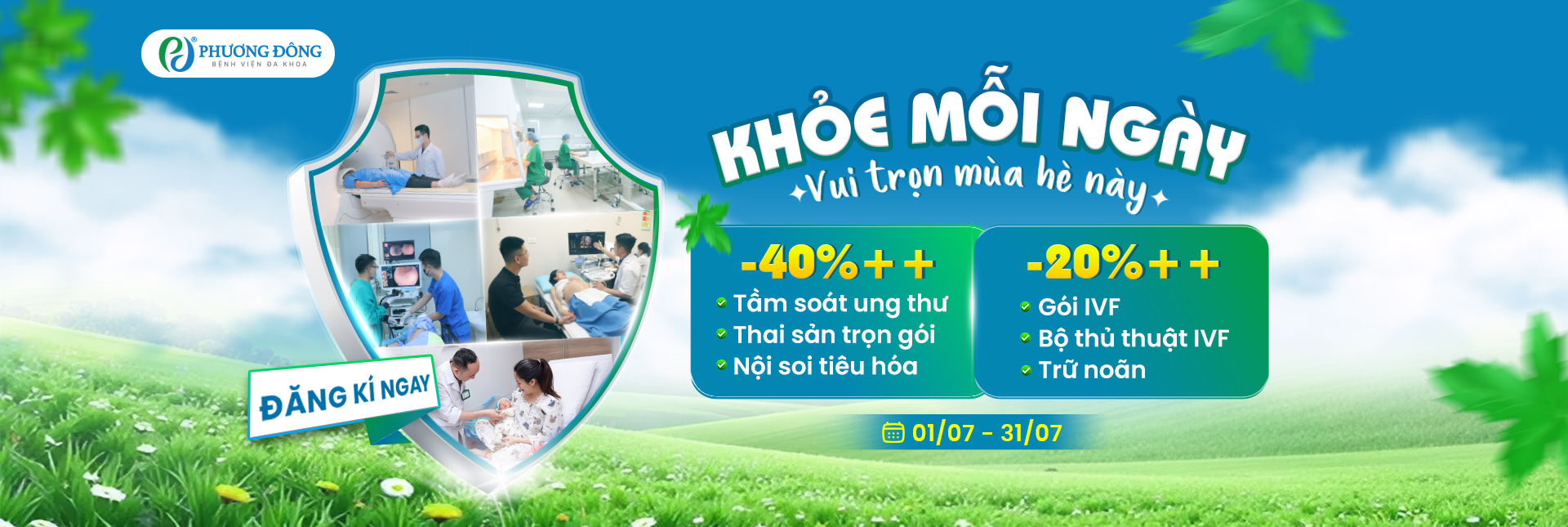 Chương trình ưu đãi dịch vụ tháng 07/2025