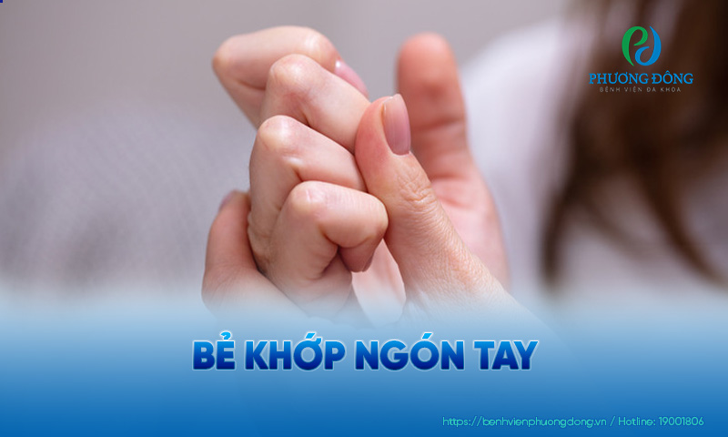 Hành động bẻ các khớp ngón tay phát ra tiếng về cơ bản không đáng lo ngại