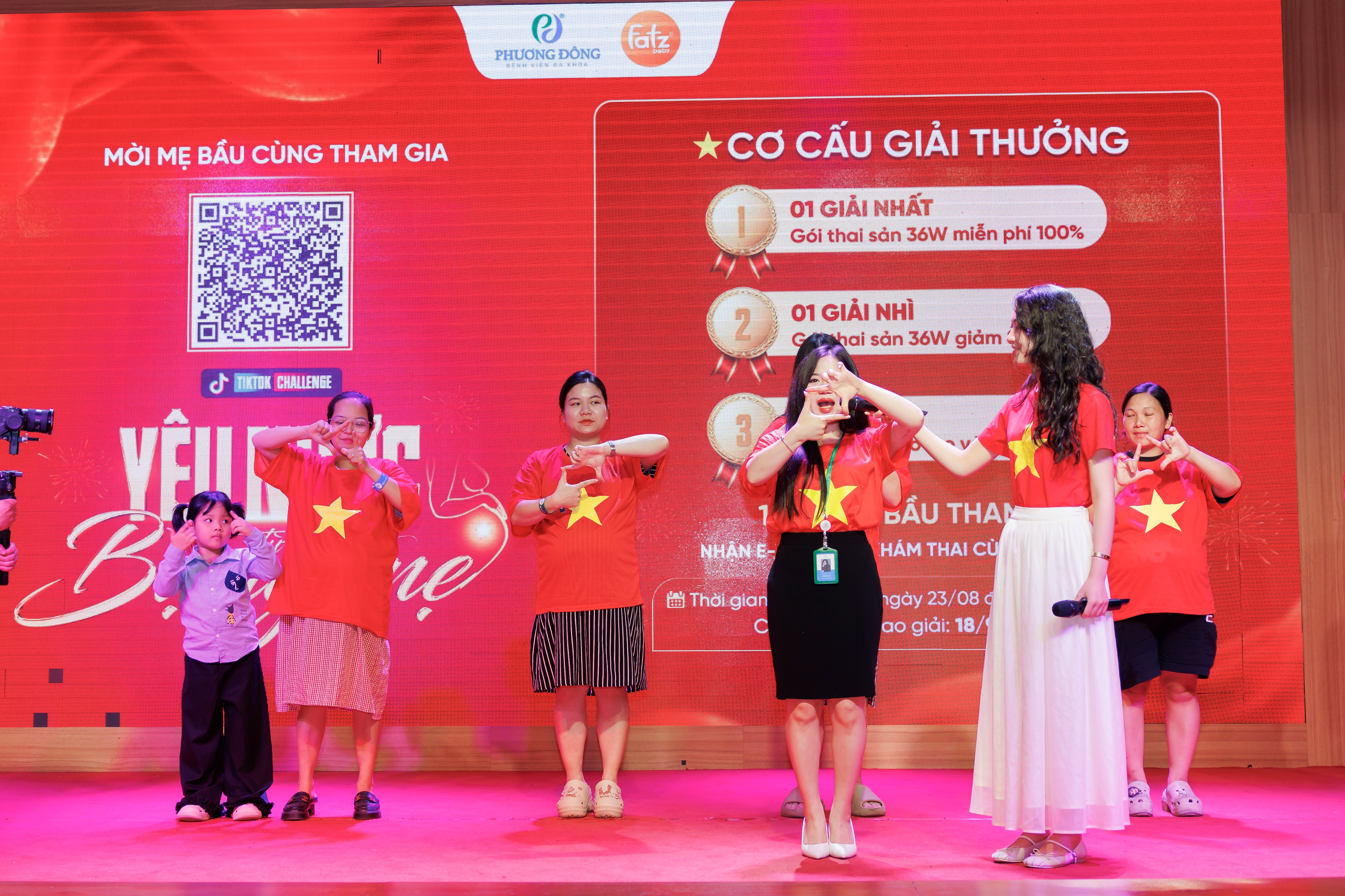 Chiến dịch được phát động tại hội thảo thai sản của BVĐK Phương Đông nhận được sự hưởng ứng mạnh mẽ của các mẹ bầu