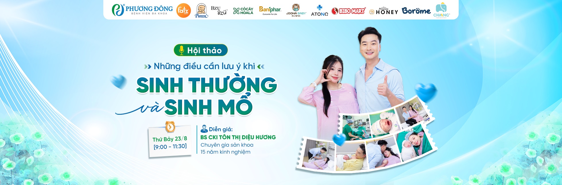 Hội thảo thai sản tháng 8.2025