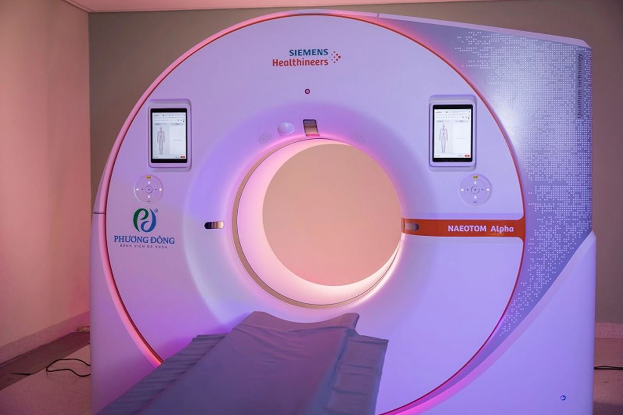 Bệnh viện đầu tiên tại miền Bắc có máy CT lượng tử hiện đại