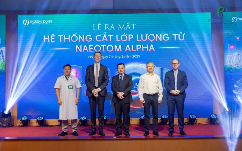 Bệnh viện Đa khoa Phương Đông ra mắt hệ thống cắt lớp lượng tử NAEOTOM Alpha