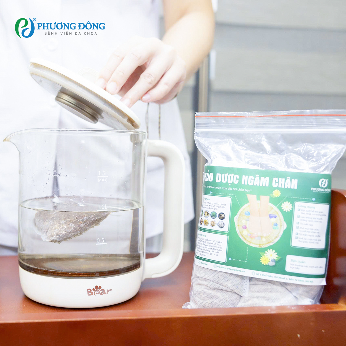 Thuốc ngâm chân - giải pháp chăm sóc sức khoẻ toàn diện