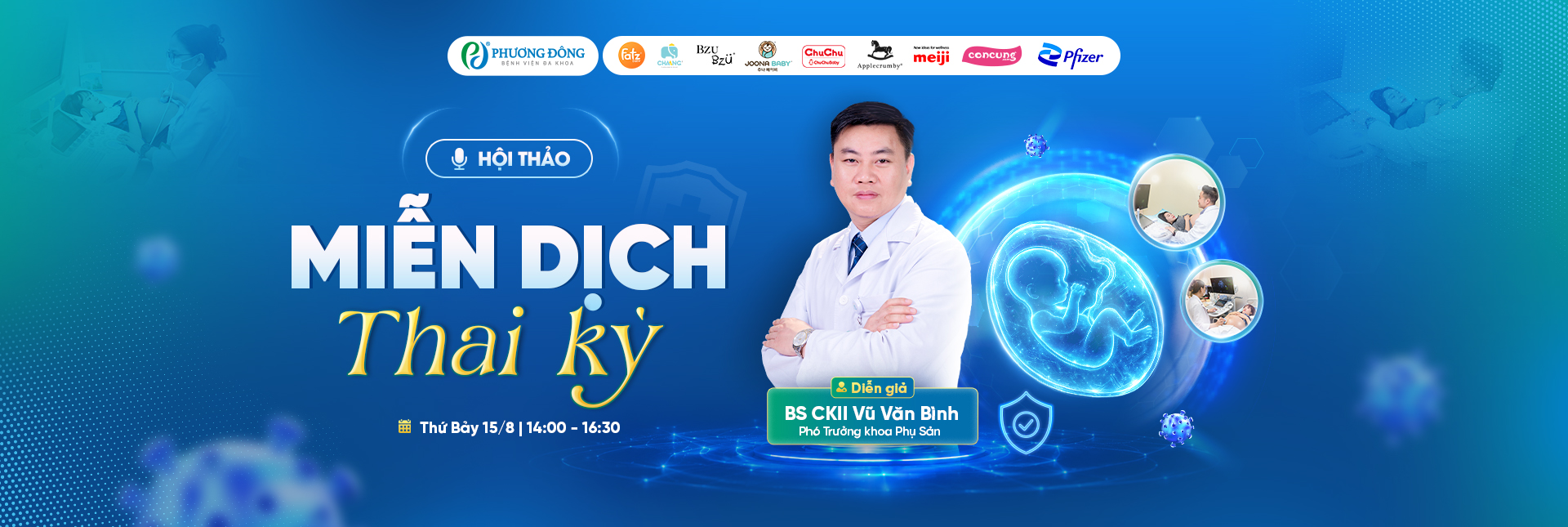 Hội thảo thai sản tháng 8 2026