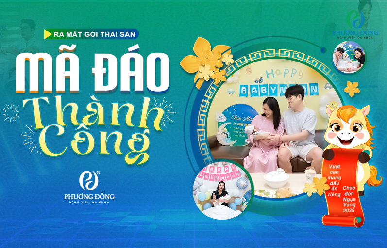 Bảng giá và quyền lợi gói thai sản theo dõi từ tuần 32 - Gói mã đáo thành công