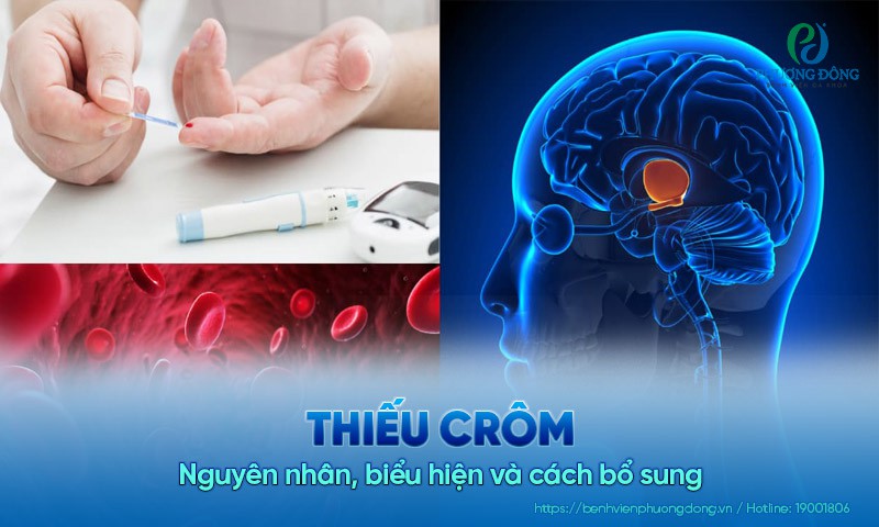 Thiếu crôm: Nguyên nhân, biểu hiện và cách bổ sung