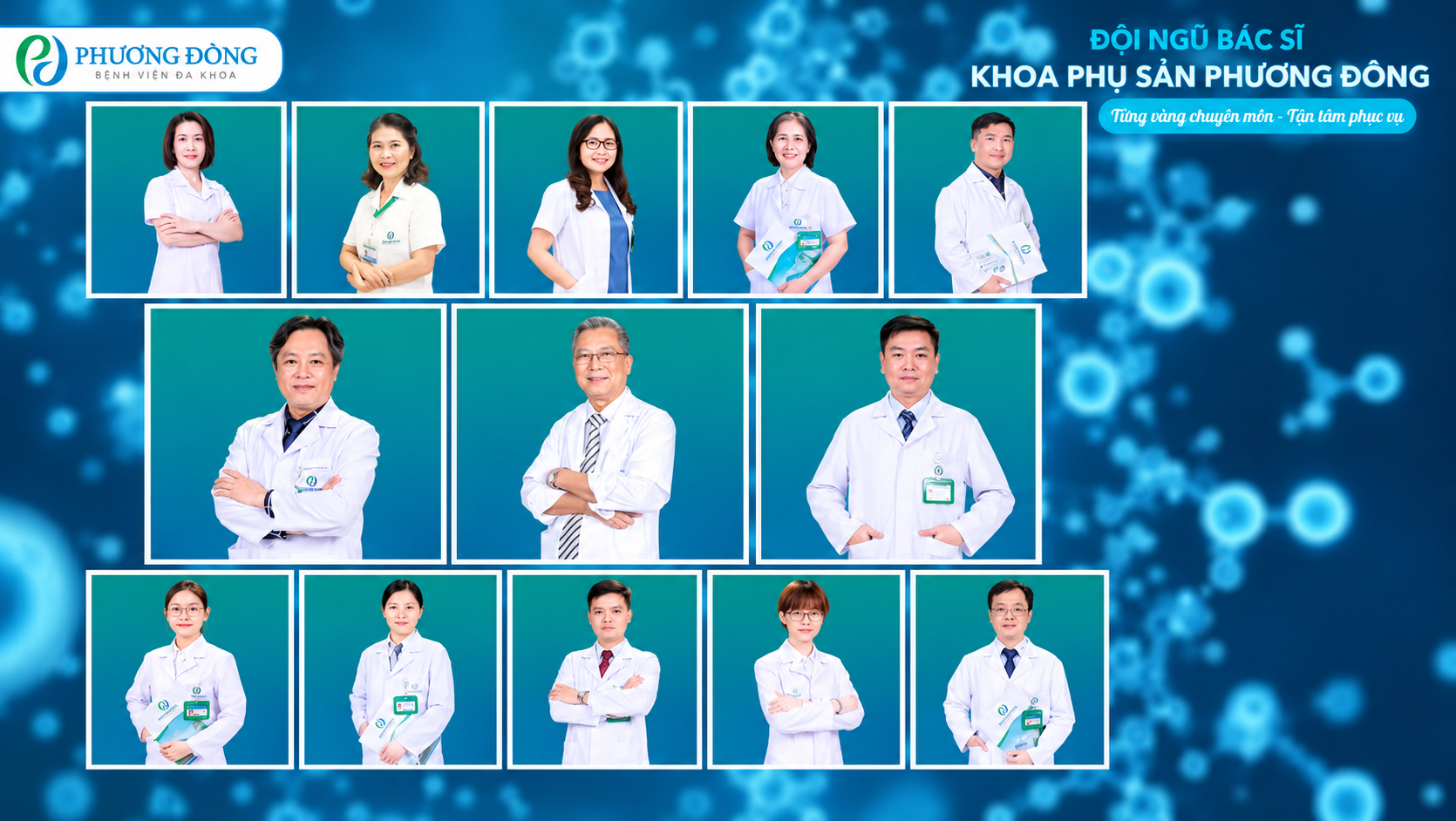 Đội ngũ bác sĩ Khoa Phụ sản Phương Đông - Vững vàng chuyên môn, tận tâm đồng hành