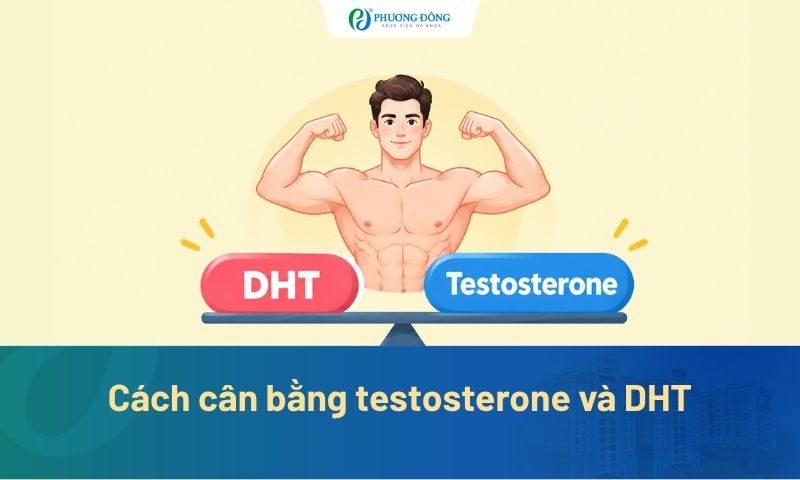 Cách cân bằng testosterone và DHT hiệu quả nhất