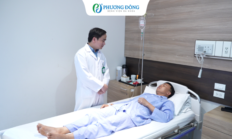 Điều trị trĩ vòng độ 3 bằng phẫu thuật Longo kết hợp Milligan–Morgan tại BVĐK Phương Đông