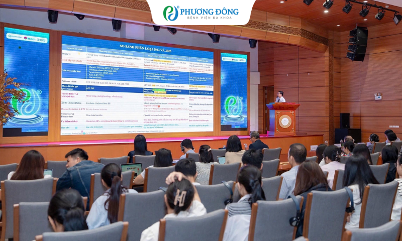 Hội thảo chia sẻ những thách thức, xu hướng mới trong chẩn đoán, điều trị bệnh phổi kẽ và kinh nghiệm lâm sàng trong nhận diện, quản lý các thể bệnh phức tạp.