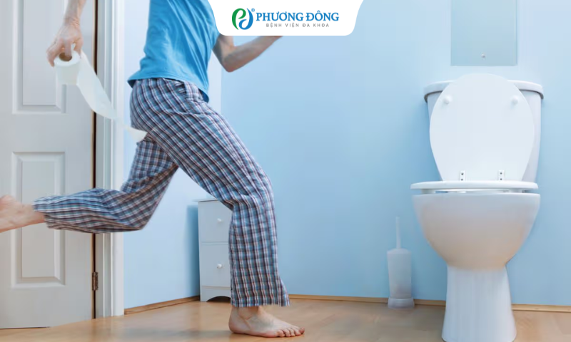 Ăn xong là buồn đi vệ sinh có sao không?