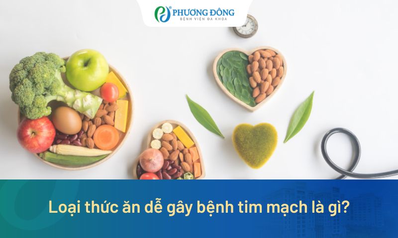Một số loại thức ăn dễ gây bệnh tim mạch là gì? Thực đơn cho tim mạch khỏe mạnh