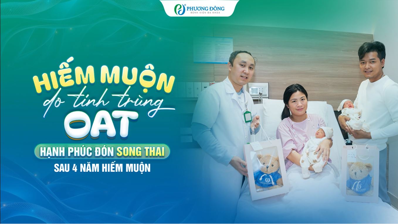 Hạnh phúc đón song thai sau 4 năm hiếm muộn