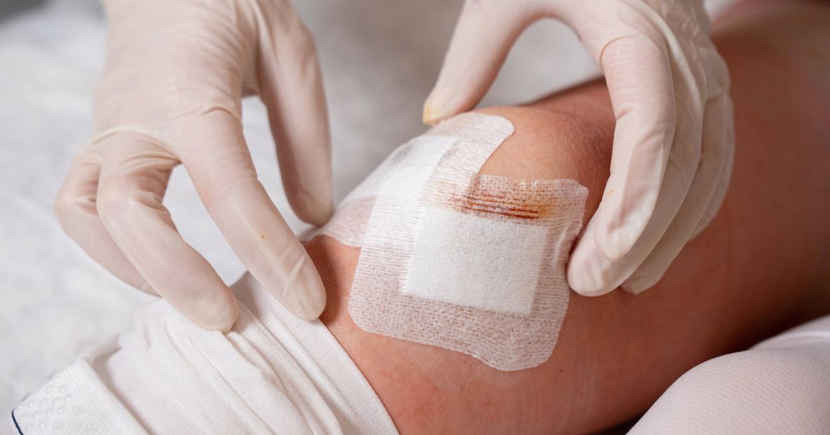 Bạn phải đảm bảo mọi vết thương trên cơ thể phải được băng kín