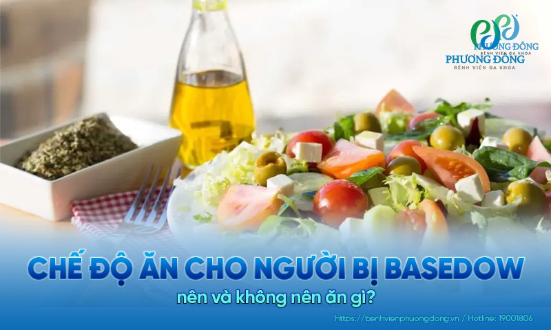 Chế độ ăn cho người bị basedow: Thực phẩm nên và không nên ăn