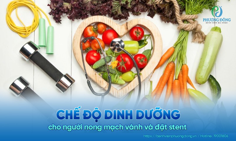 Chế độ ăn cho người nong mạch vành và đặt stent 