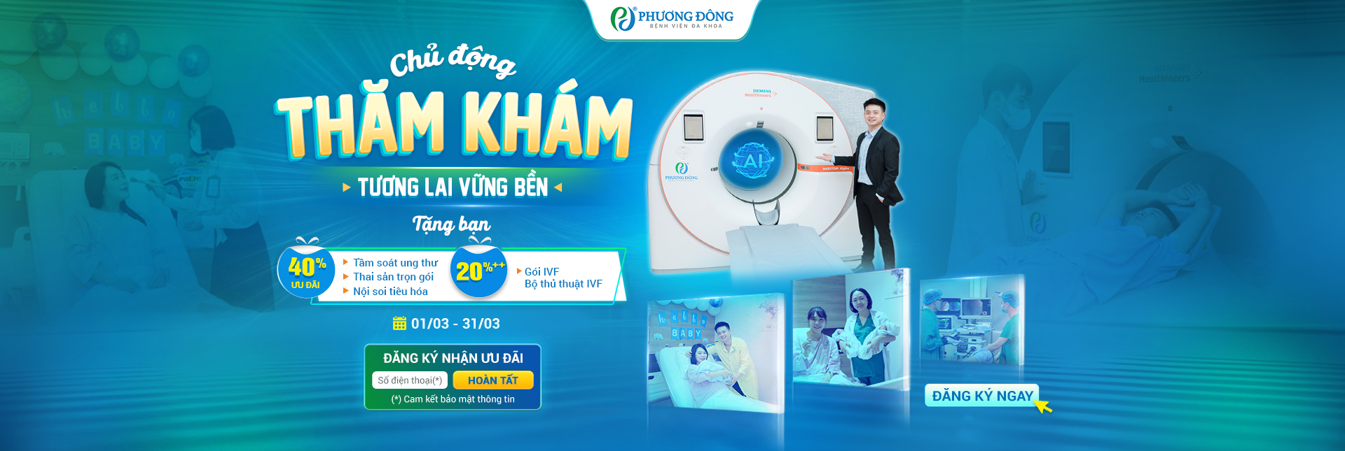 Chương trình ưu đãi dịch vụ tháng 03/2026