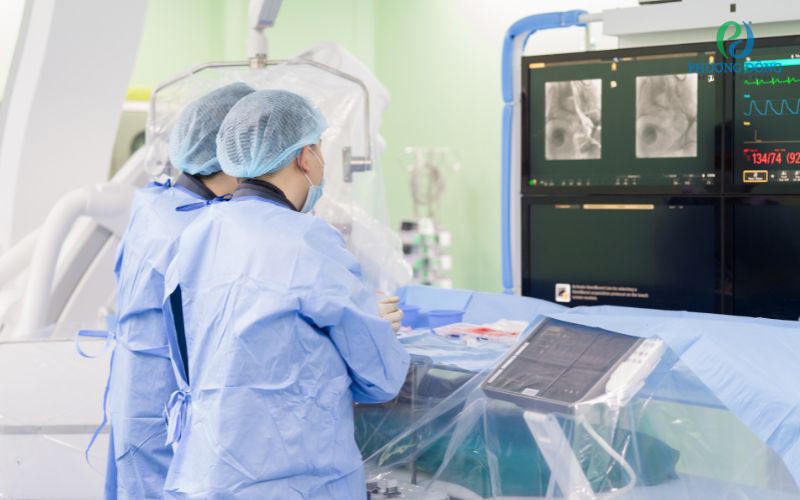 Quy trình thực hiện nút mạch tuyến tiền liệt