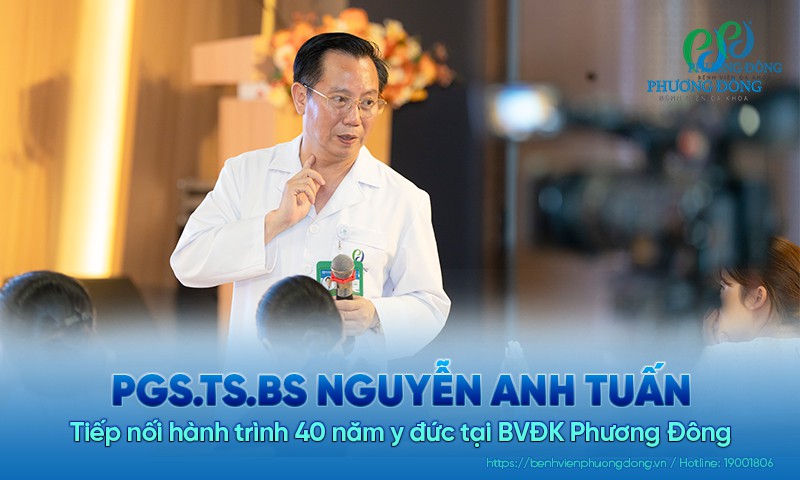 Tiếp nối hành trình 40 năm y đức của PGS.TS.BS Nguyễn Anh Tuấn