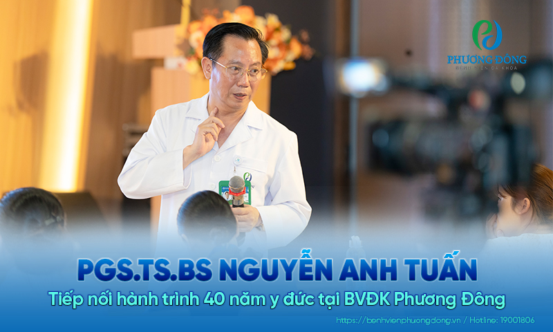 Tiếp nối hành trình 40 năm y đức của PGS.TS.BS Nguyễn Anh Tuấn
