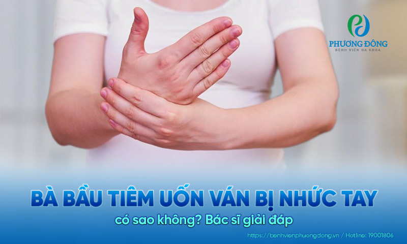 Bà bầu tiêm uốn ván bị nhức tay có sao không? Bác sĩ giải đáp  