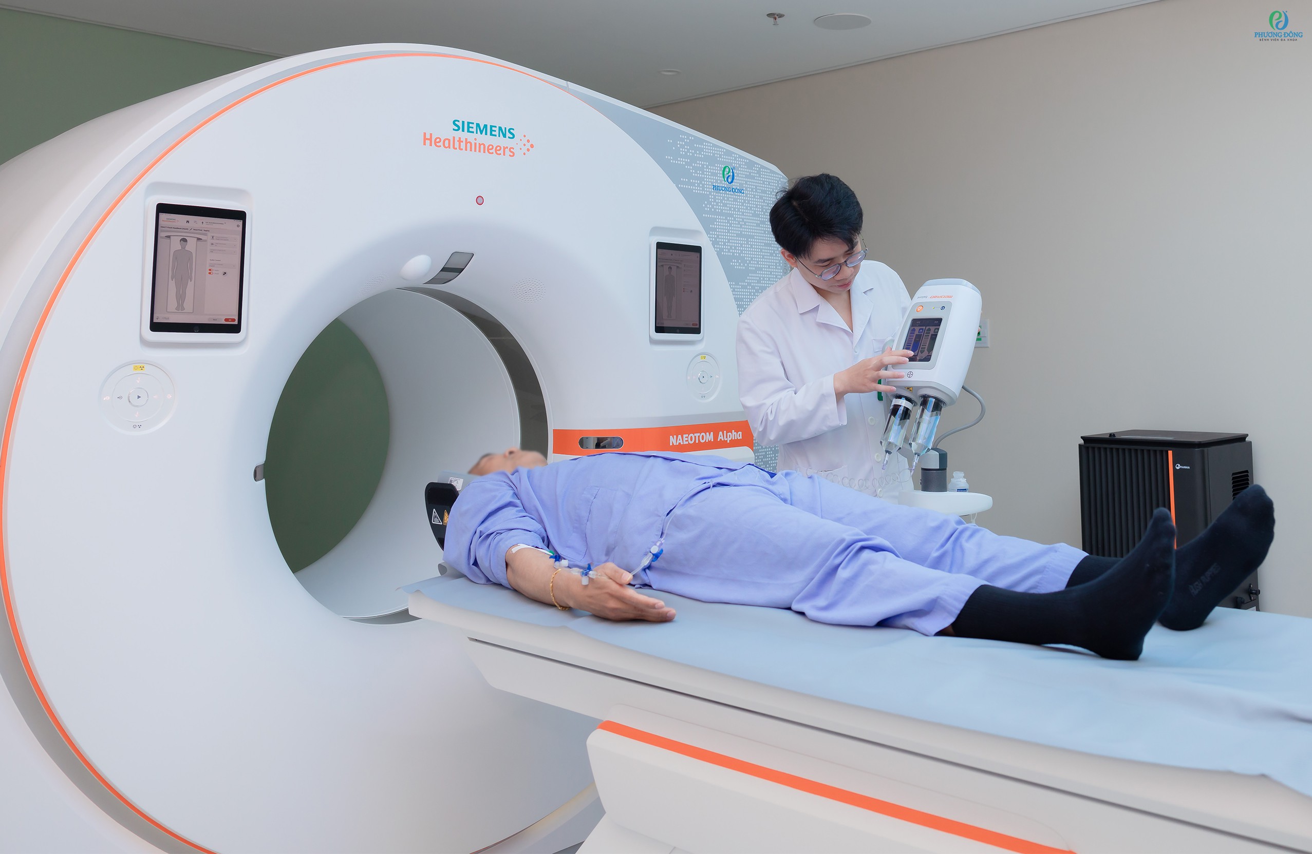 CT Photon NAEOTOM Alpha: Giải mã “vùng xám” trong chẩn đoán ung thư và định hướng can thiệp chính xác tại BVĐK Phương Đông