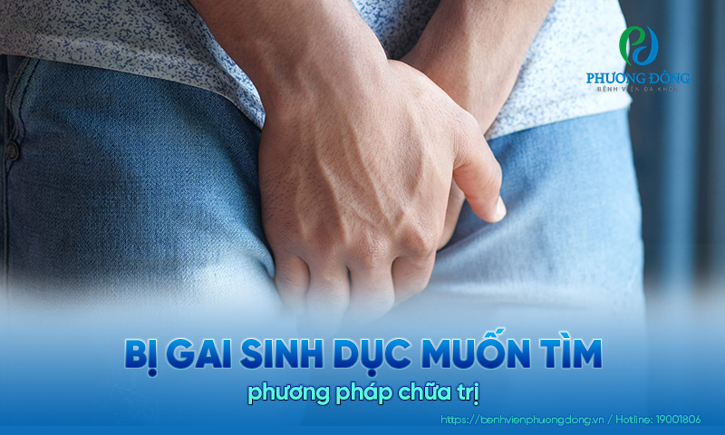 Bệnh nhân hỏi - Bác sĩ trả lời: Bị gai sinh dục muốn tìm phương pháp chữa trị