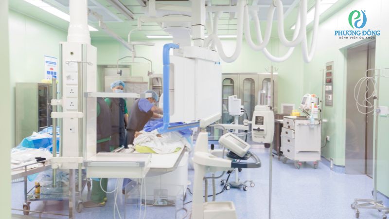 Hạ tầng cơ sở vật chất hiện đại tại Trung tâm Tim mạch và Đột quỵ Quốc tế Phương Đông