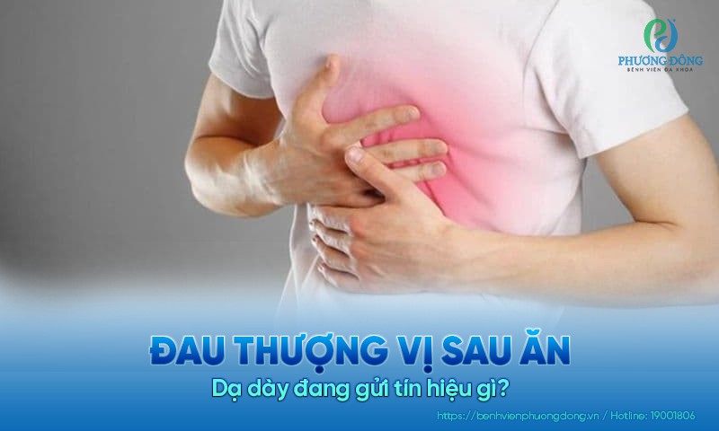 Đau thượng vị sau ăn: Dạ dày đang gửi tín hiệu gì?